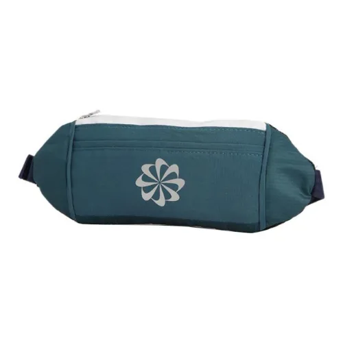 Nike Polyester Nylon Fabric Polyamide Sports Sling Bag Fanny Pack Regular Unisex Blue & Multicolor
