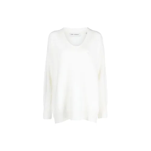 OUR LEGACY V-neck Fine Knit Jumper