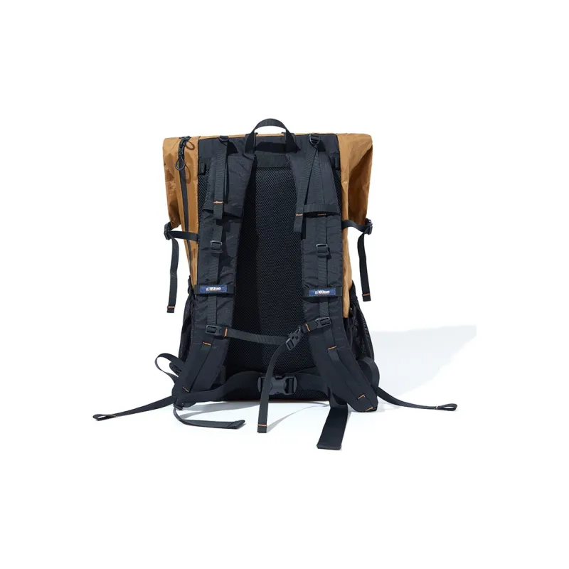 LANQI Polyamide Mountaineering Bag Backpack Regular Unisex Dark Purple & Black/Brown Yellow & Black-8