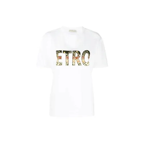 ETRO T-Shirts Women's White