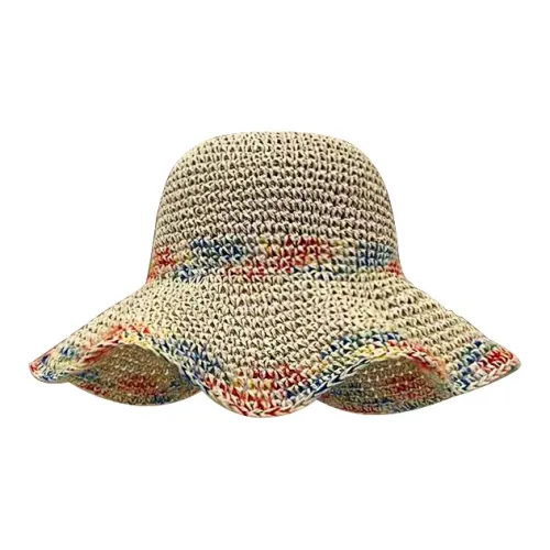 MUSTKOO Straw Woven Bucket Hats Women's