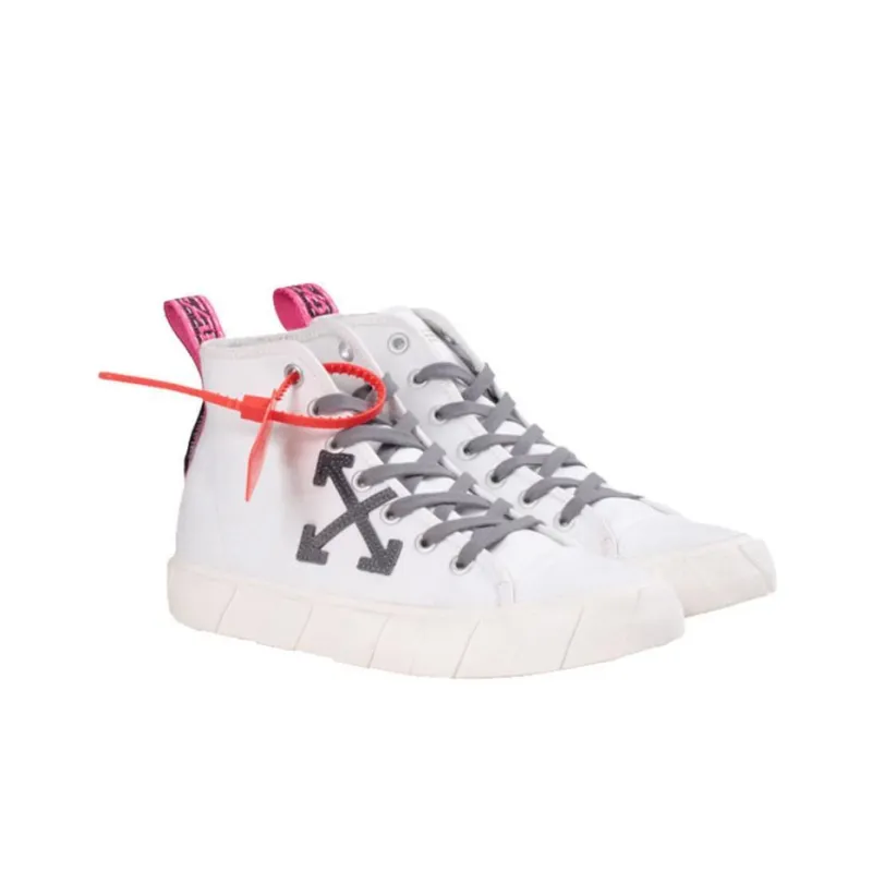 OFF WHITE Mid Top White-2