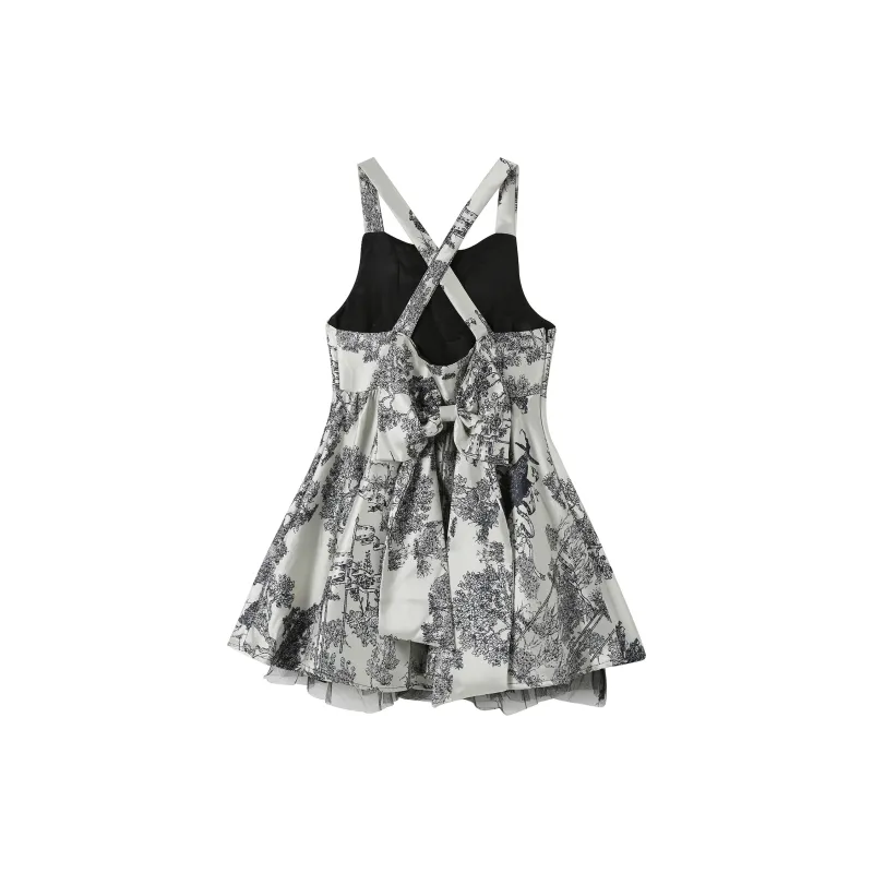 Adeworn Slip Dress Women's Gray-1