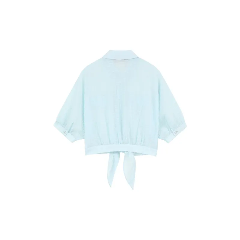ELF SACK Chiffon Shirts Women's-3
