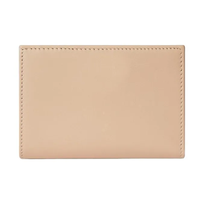 GUCCI Marmont Leather Wallet Medium Size Unisex Light Beige-2