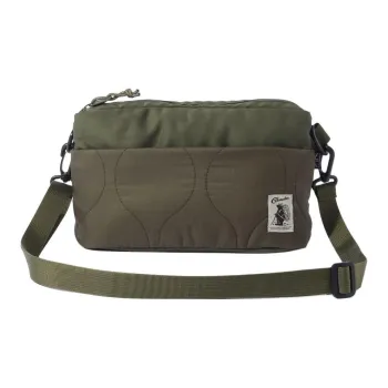 COBMASTER Nylon Crossbody Bag, Shoulder Bag Unisex Khaki/Brick/Black
