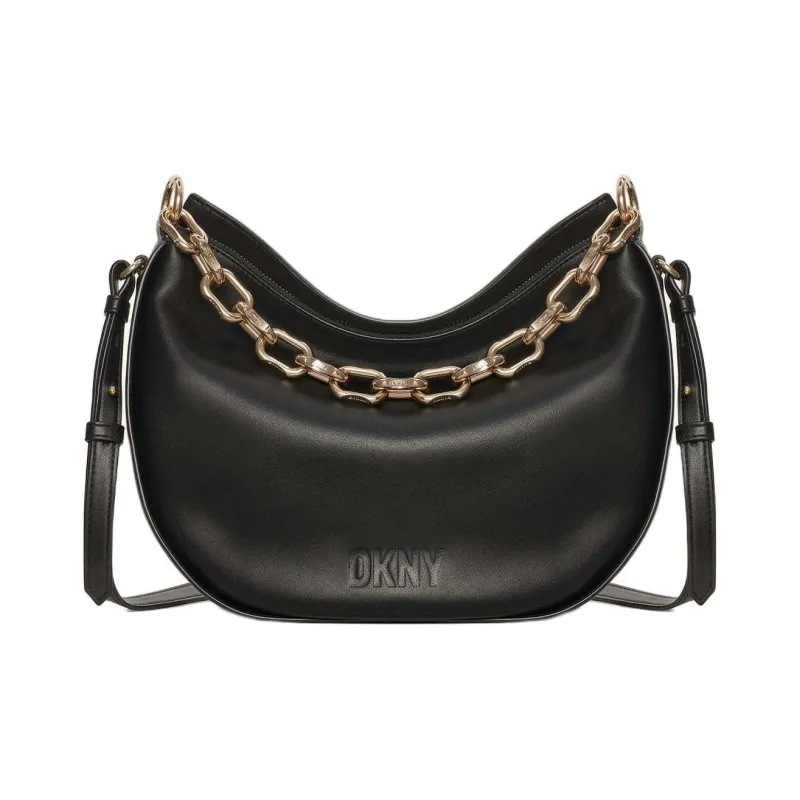 DKNY Polyester Portable Crossbody Bag Shoulder Bag Women's Black-0