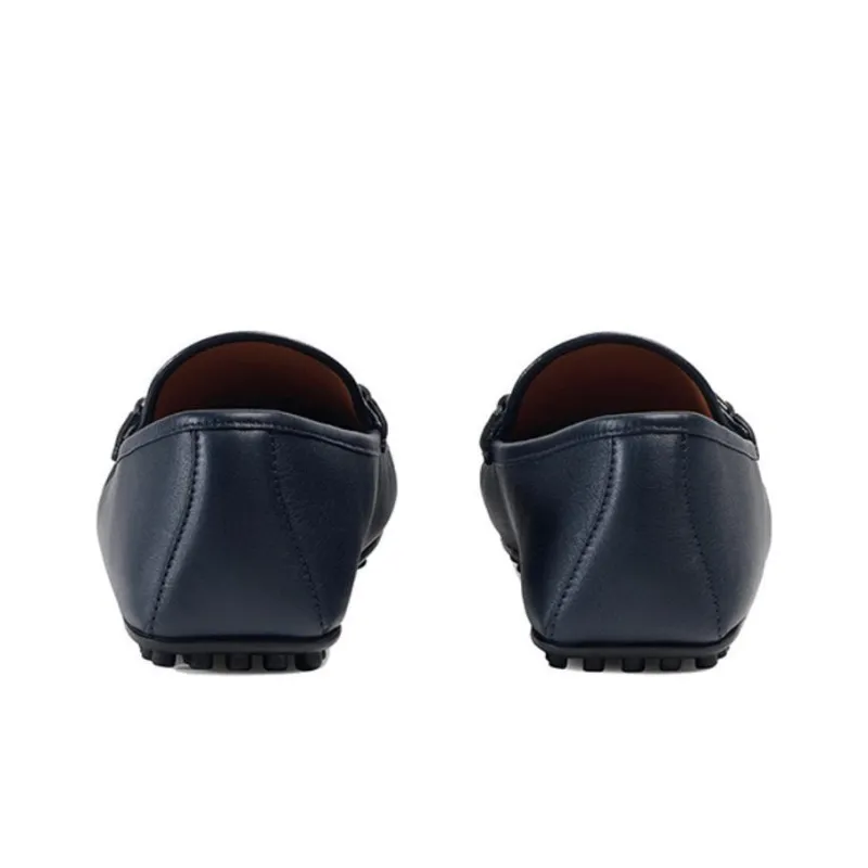 GUCCI Loafer 'Web Leather' Men's-4