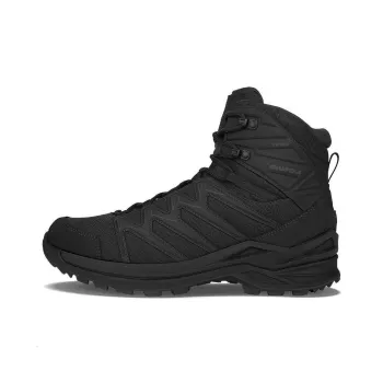 Lowa INNOX PRO GTX Cushioning Wear-Resistant Mid-Top Outdoor Shoes Women's Black