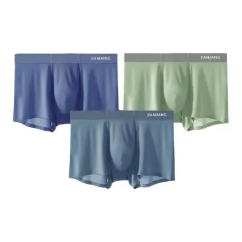 Master Ice Silk Antibacterial Sports Underpants Men's 3 Pack