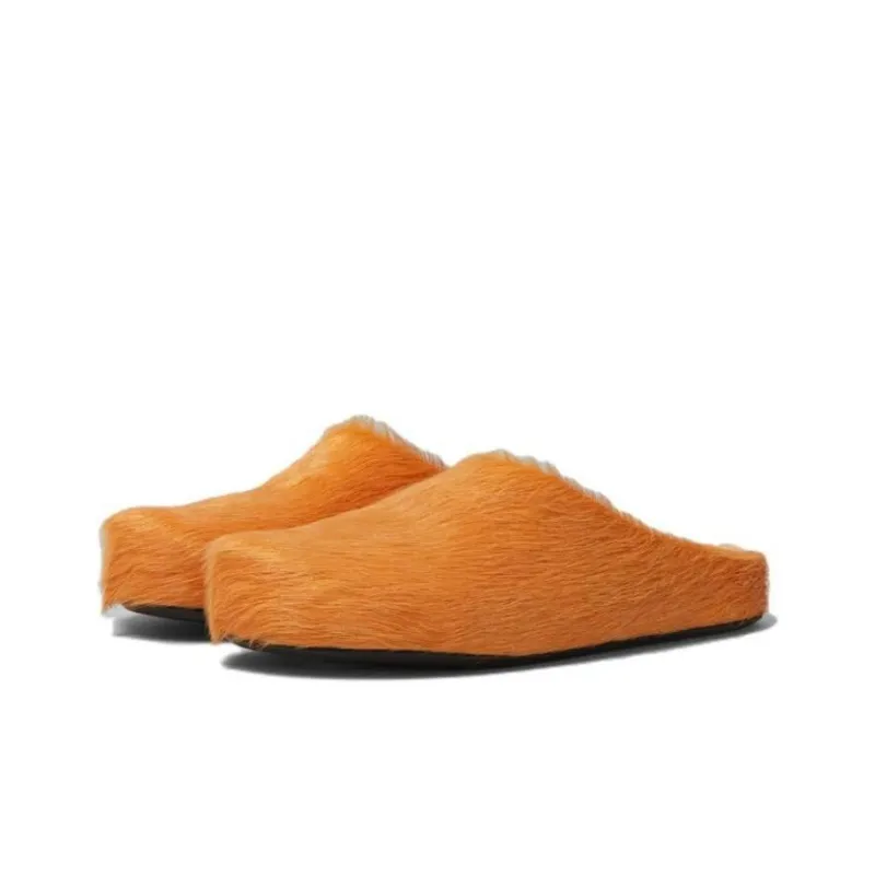 MARNI Fussbett Sabot 'Pumpkin'-3