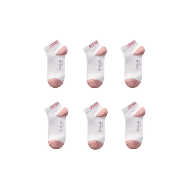 H YXIANG Ankle Socks Women's 6 Pack-0