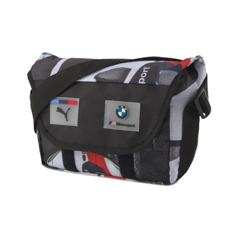 PUMA Polyurethane Crossbody Bag Messenger Bag Shoulder Bag Men's Black-0