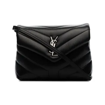 SAINT LAURENT Leather Crossbody Bags Shoulder Bags Women's Black