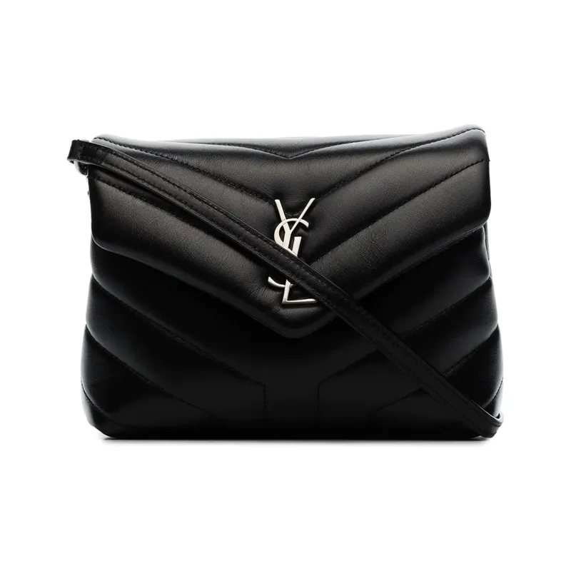 SAINT LAURENT Leather Crossbody Bags Shoulder Bags Women's Black-0