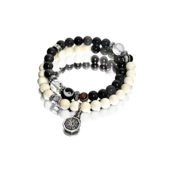 Tanner Colored Glaze Jade Bracelets Unisex