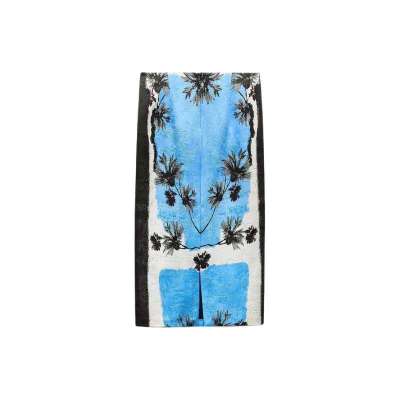 ZARA Casual Long Skirts Women's Multicolor-1