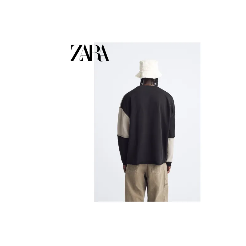 ZARA Sweatshirts Men Deep Anthracite-2