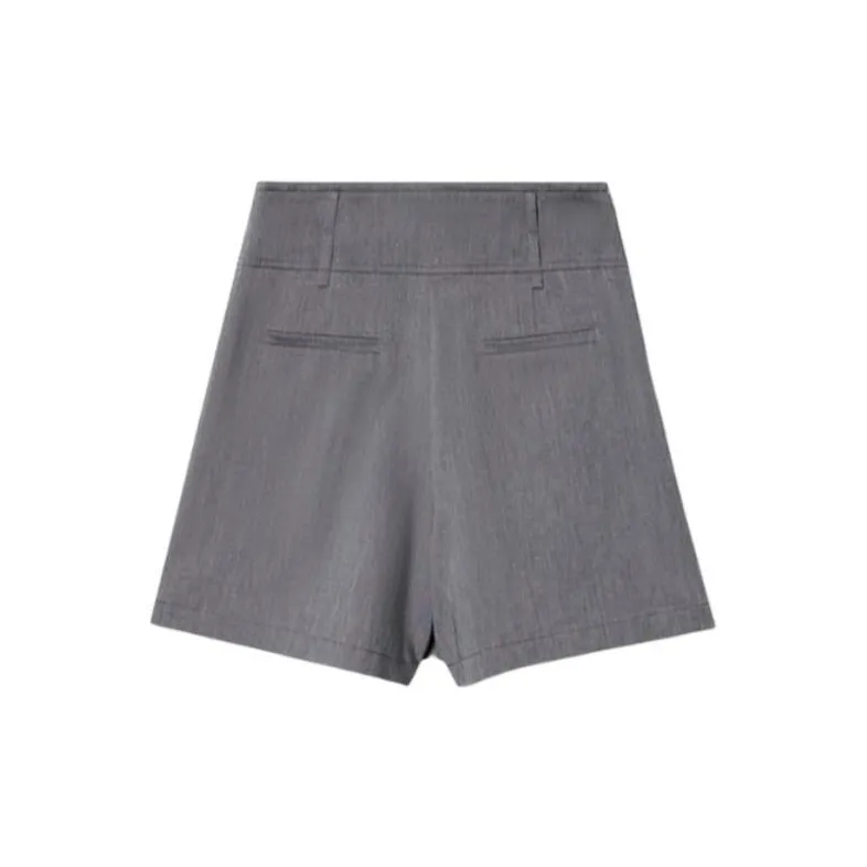 PSALTER Casual Shorts Women's Carbon Gray-1