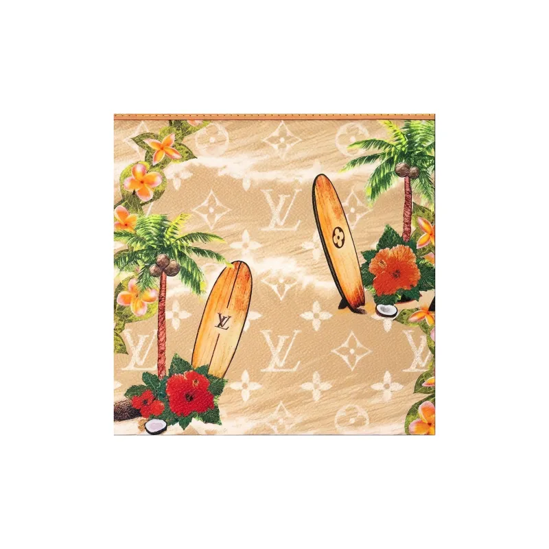 LOUIS VUITTON Pochette Voyage Monogram Surfin' Sand-3