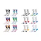 12 Pack (6 Pairs of Mysterious Full Color+6 Pairs of R All Colors)