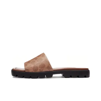 COACH Florence Leather Sandals