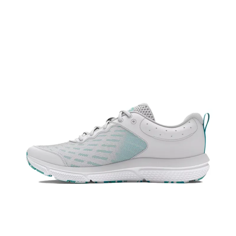 Under Armour Charged Assert 10 Cushioning Slip Resistant Low Top Casual Running Shoes Women's Gray Green-0