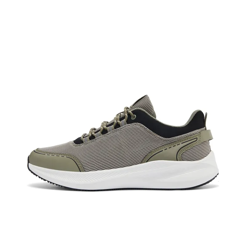 WALK SOUL Cushioning Coverage Rebound Wear-Resistant Lightweight Breathable Low-Top Running Shoes Men's-0
