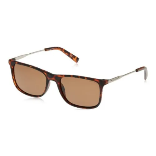 NAUTICA Rectangular Sunglasses Men's Tortoiseshell