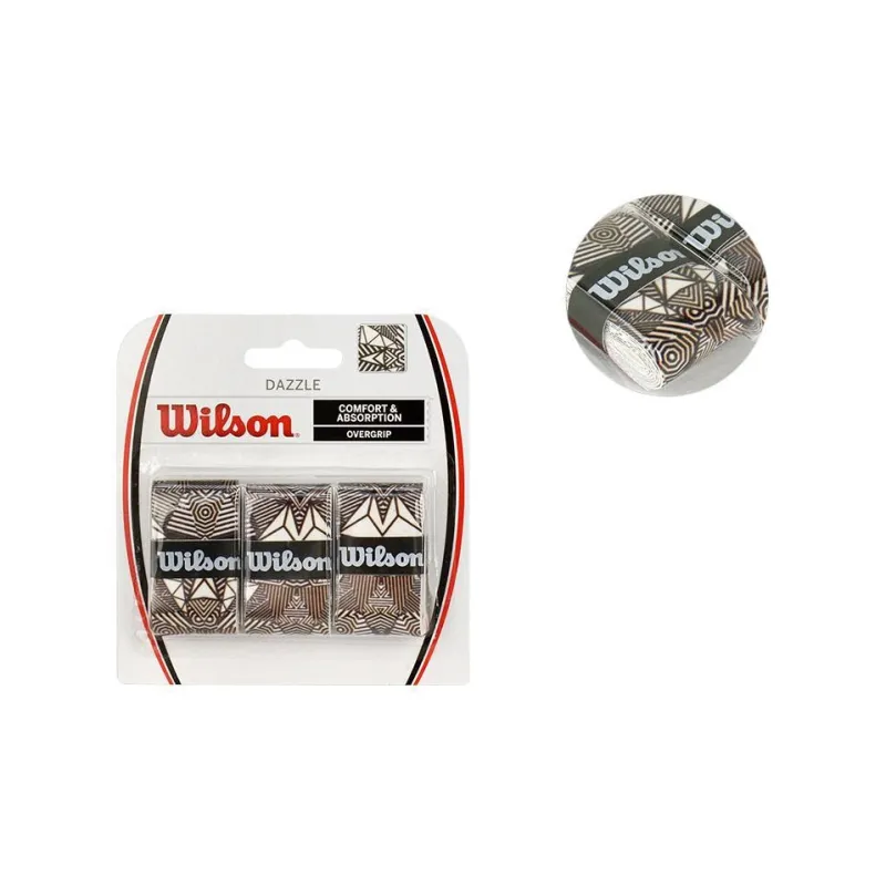 Wilson Badminton Grip Tape PU Thin 3 Pcs-11