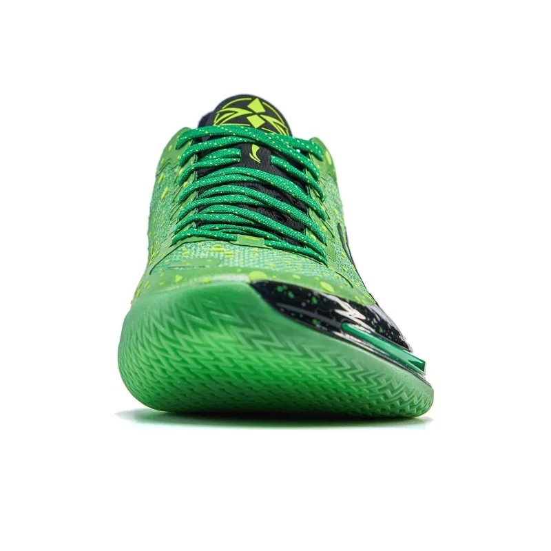 LINING Blade 4V2 Basketball Shoes Men Low Top Grass Green/Scallion Green-3