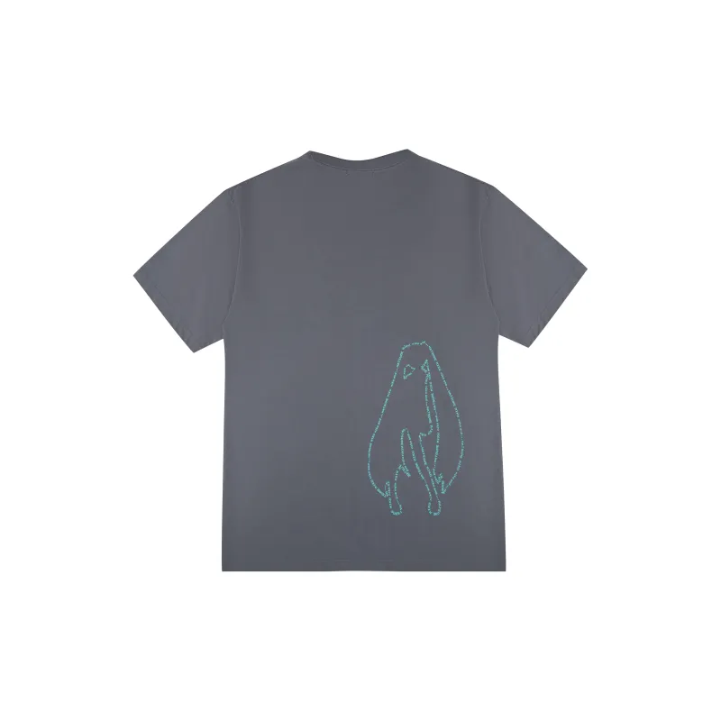 Niko And ... x CHUYINWEILAI,LIANMINGKUAN T Shirt Unisex Gray-2