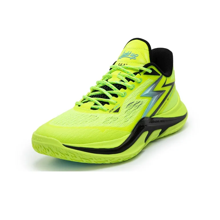361° LIGHT UP 1 Cushioning Anti-Slip Wear-Resistant Breathability Low-Top Running Shoes Men's Solar Yellow-1