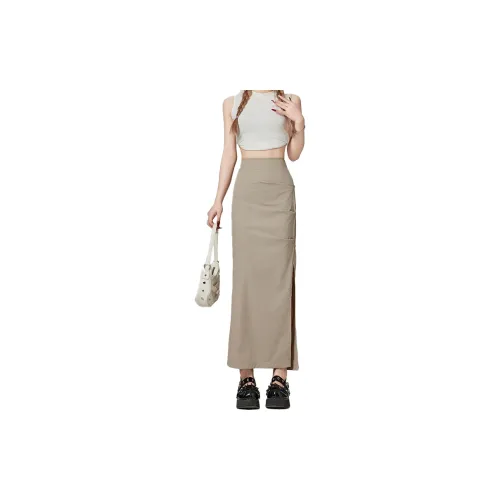 Enhanced Casual Long Skirts Women's