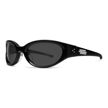 Gentle shops Monster Bling Black Sunglasses