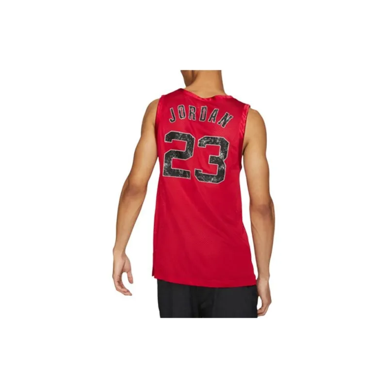 Jordan Basketball Jerseys Unisex Red-1