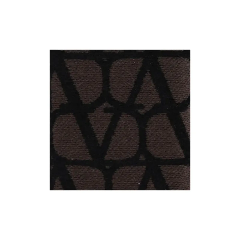 Valentino Cotton Wallet Men's Black & Brown-2