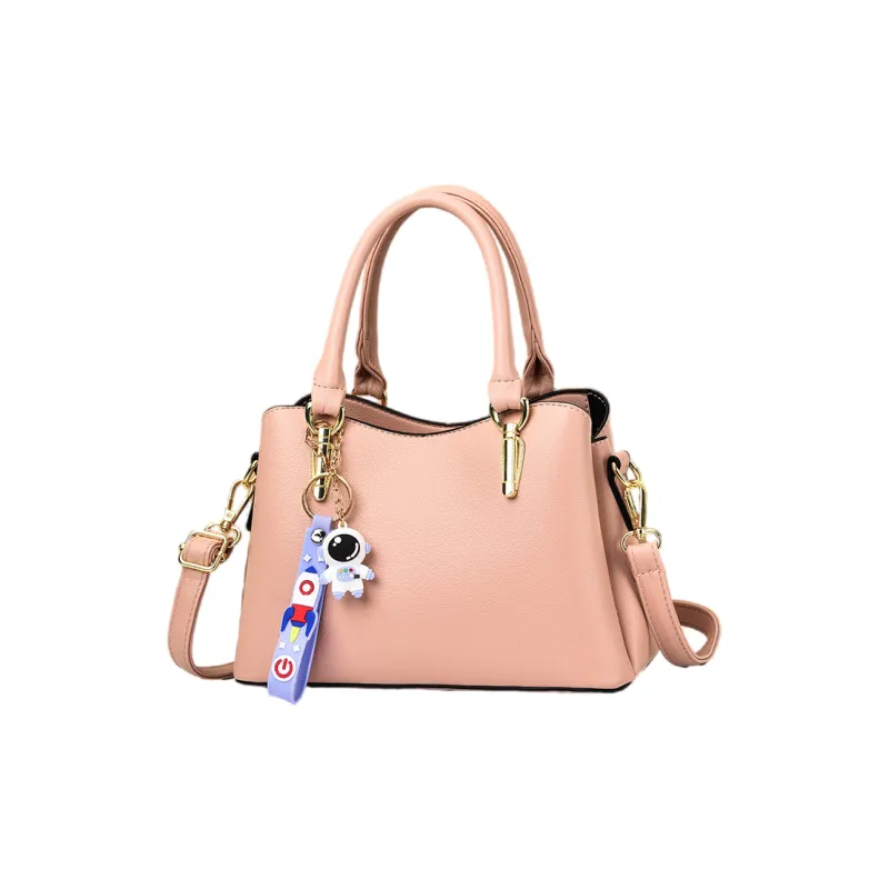 Weymond PU Handbag Regular Women's Black/Khaki/Earth Yellow/Pink/Green/Ecru/Red-8