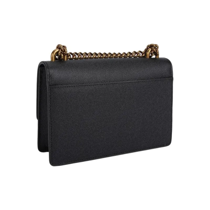 Kurt Geiger London Cow Leather Shoulder Bag Crossbody Bag Small Size Women's Black-2
