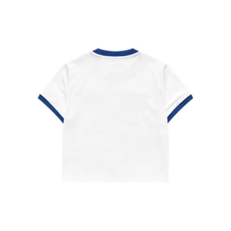 FILA FUSION Crop Tops Women's Standard White-1