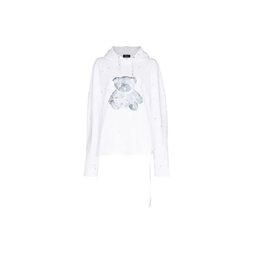 WE11DONE Sweatshirts Unisex White