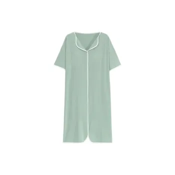 The Story Of The Flower Season Nightgown Women's Teal