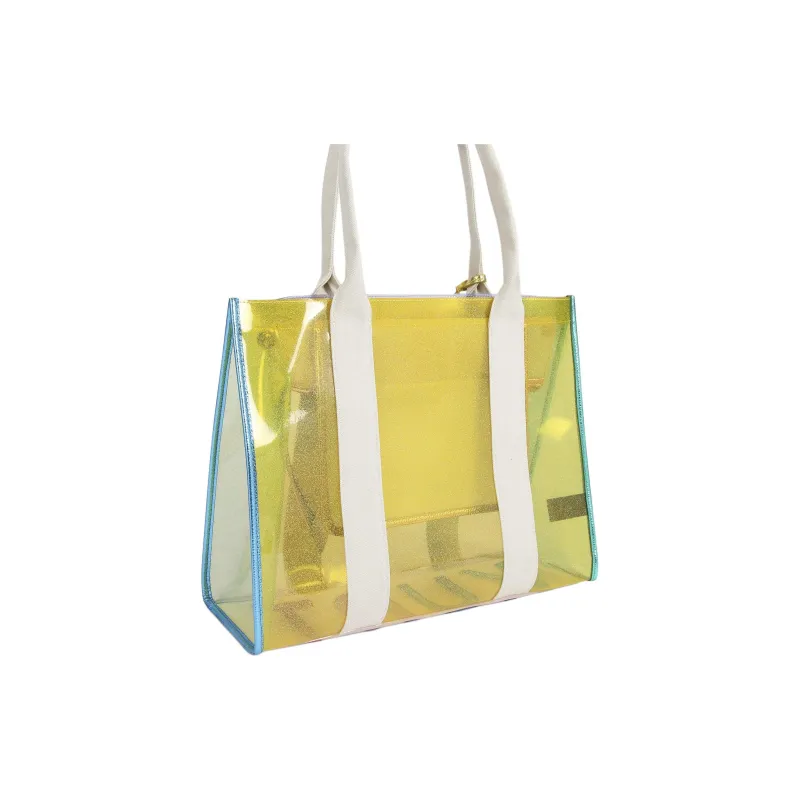 Kurt Geiger London Ethenyl Tote Bag Shopping Bag Handbag Large Size Women's Transparent-2