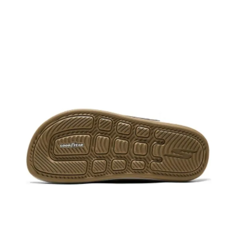 Skechers Hyper Slide Quiet Slip Resistant Slide Slippers Women's Brown-4