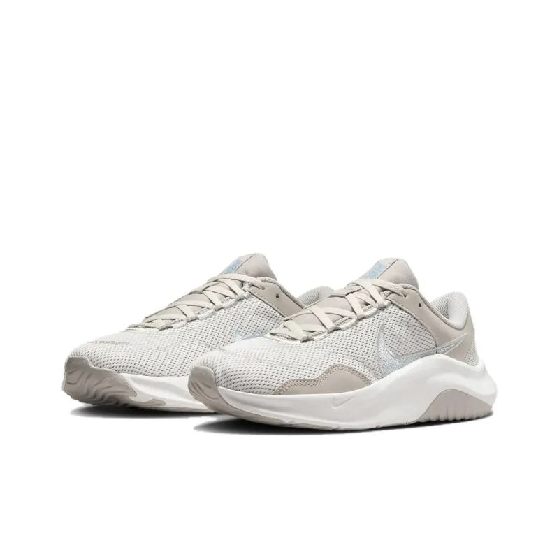 Nike Legend Essential 3 Next Nature Cushioning, Wear Resistant Low Top Training Shoes Women's Gray Brown-2