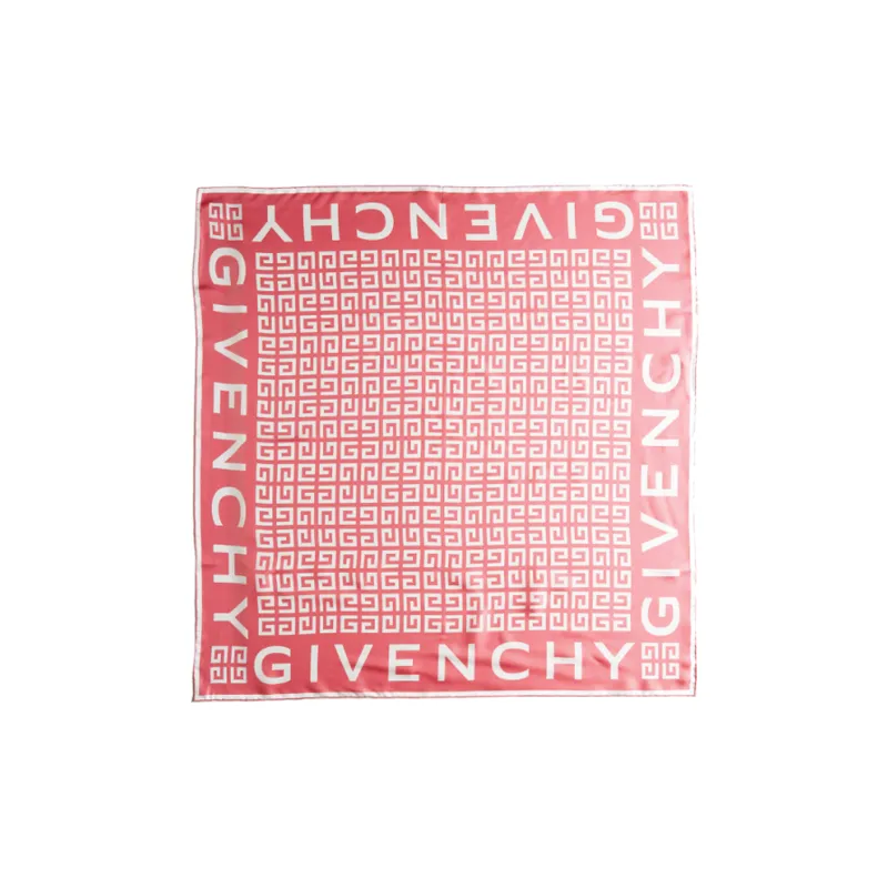Givenchy 4G Logo Silk Scarf-0