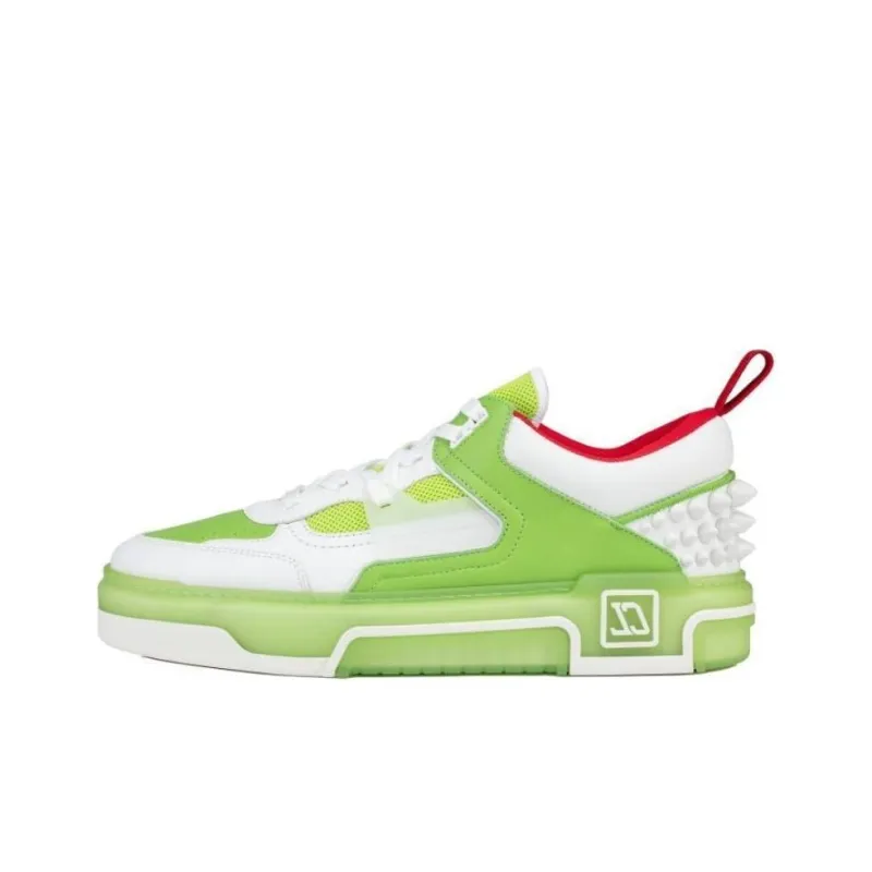 CL LUBOTING Astroloubi Low-Top Skateboard Shoes Men's Green-0