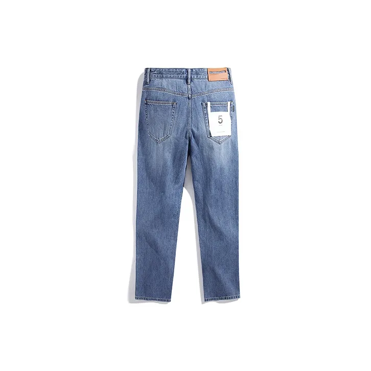 PEACEBIRD MEN Jeans Unisex Royal Blue-1