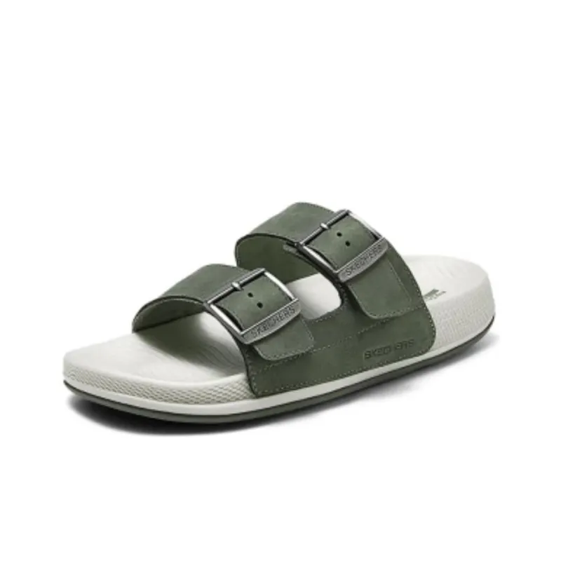 Skechers Hyper Slide Slip Resistant Slide Slippers Women's Green-2