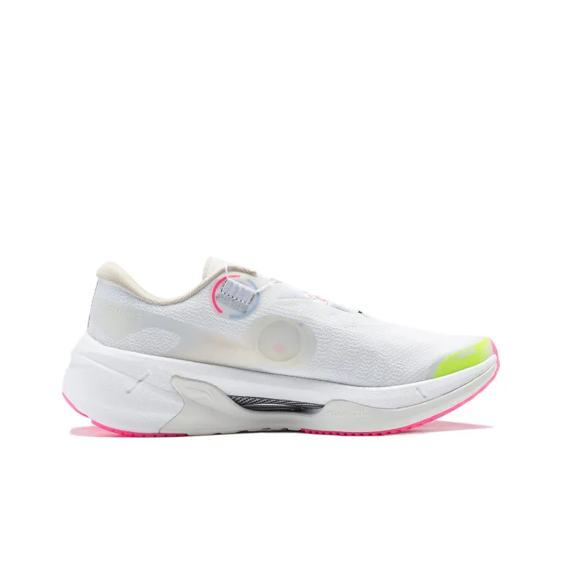 LiNing Furious Rider 7.0 PRO V2 Cushioned Wear Resistant Breathable Rebound Low Top Casual Running Shoes Men's Ivory-1